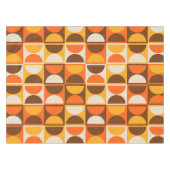 Moderne geometrisch Abstract patroon uit het midde Tafelkleed (Voorkant (Horizontaal))