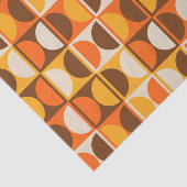 Moderne geometrisch Abstract patroon uit het midde Tissuepapier (Detail)