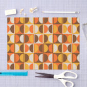 Moderne geometrisch Abstract patroon uit het midde Tissuepapier (Craft)
