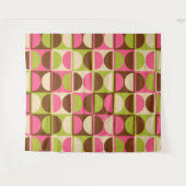 Moderne geometrisch Abstract patroon uit het midde Wandkleed (Voorkant (horizontaal))