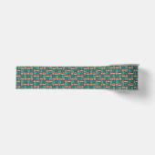 Moderne Geometrisch Grosgrain Lint (Voorkant)