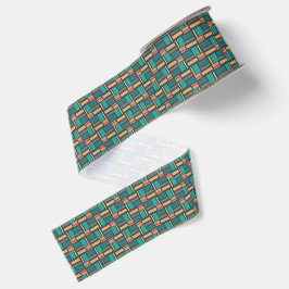 Moderne Geometrisch Grosgrain Lint