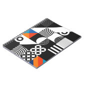 Moderne geometrisch in scandinavische stijl notitieboek (Linkerzijde)