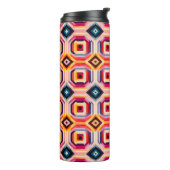 Moderne Geometrisch Thermosbeker (Gedraaid links)