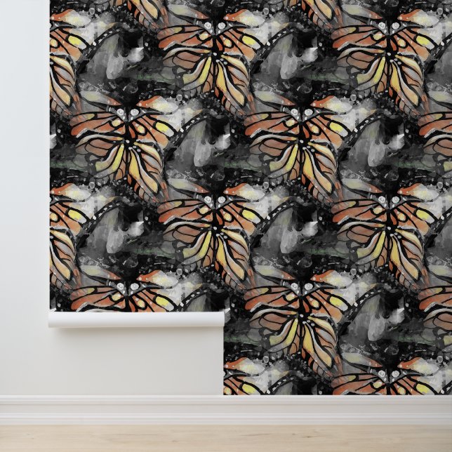 Moderne geometrische Abstract in gedurfde dramatis Behang (Applicatie)