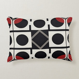 Moderne Geometrische Abstract Met Cirkels Accent Kussen
