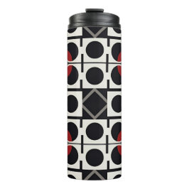 Moderne Geometrische Abstract Met Cirkels Thermosbeker