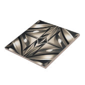 Moderne Geometrische Abstract Tegeltje (Zijkant)