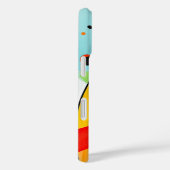 Moderne geometrische Abstracte heldere kleuren Case-Mate iPhone Case (Achterkant / Rechts)