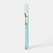 Moderne geometrische Abstracte heldere kleuren iPhone 16 Hoesje (Linkerkant)