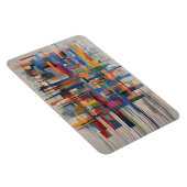 Moderne Geometrische Abstracte Kunst Magneet (Rechterzijde)