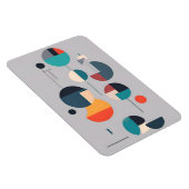 Moderne geometrische Abstracte kunst - minimalisti Magneet (Rechterzijde)