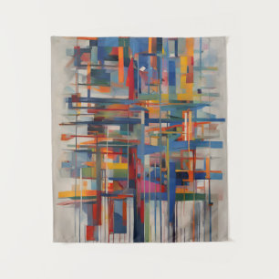 Moderne Geometrische Abstracte Kunst Wandkleed