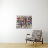 Moderne Geometrische Abstracte Kunst Wandkleed (In Situ (horizontaal))