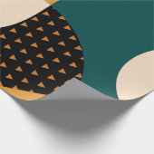 Moderne geometrische abstracte patchwerkpatronen, cadeaupapier (Hoek)