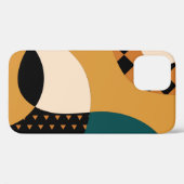Moderne geometrische abstracte patchwerkpatronen,  Case-Mate iPhone case (Achterkant (horizontaal))