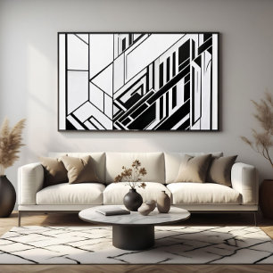Moderne Geometrische Abstracte Poster