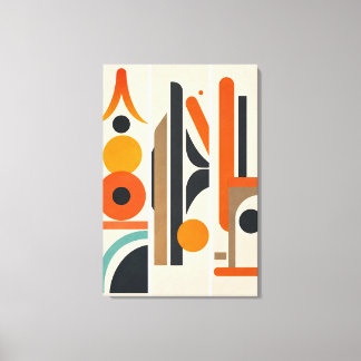Moderne Geometrische Abstracte Wandkunst Canvas Afdruk