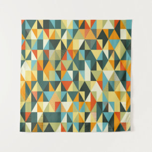 Moderne geometrische achtergrond. Abstract plat pa Wandkleed