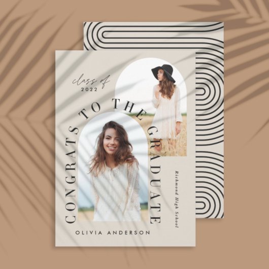 Moderne geometrische afstuderen voor multi-foto's