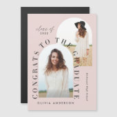 Moderne geometrische afstuderen voor multi-foto's (Voorkant / Achterkant)