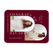 Moderne geometrische afstuderen voor multi-foto's magneet (Horizontaal)