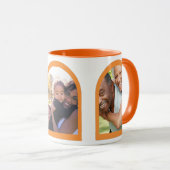 Moderne Geometrische Arch Memories Aangepaste fami Mok (Voorkant rechts)