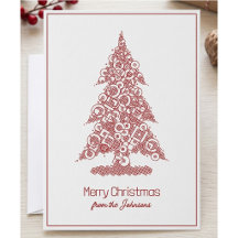 Moderne Geometrische Architecturale Kerstboom