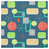 Moderne geometrische atoomstoot uit de middelste e stof (Swatch)