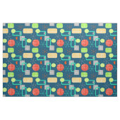Moderne geometrische atoomstoot uit de middelste e stof (Fat Quarter)