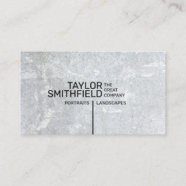 Moderne geometrische betonverbinding Visitekaartje