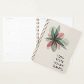 Moderne Geometrische Bloem Cover Art Planner (Display)