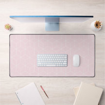 Moderne Geometrische blokjes Blush Pink