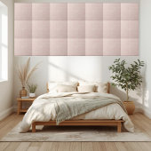 Moderne Geometrische Blush Roze Keramische Tegel Tegeltje