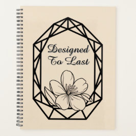 Moderne Geometrische Boog | Minimalistische Trouwd Planner