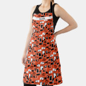 Moderne geometrische busteutreerpatroon met middel schort (Insitu)