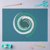 moderne geometrische cirkel tissuepapier (Craft)