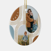 Moderne geometrische concentric Golden Arches 2 fo Keramisch Ornament (Rechts)