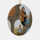 Moderne geometrische concentric Golden Arches 2 fo Keramisch Ornament (Rechts)