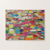 Moderne geometrische deco voor kunst met meerdere  legpuzzel (Horizontaal)