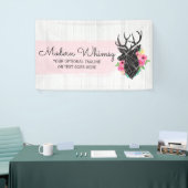 Moderne geometrische dieper- en Shabby-Rozen Rusti Spandoek (Beurs)