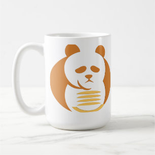Moderne geometrische dierengrafiek koffiemok