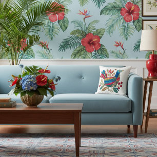 Moderne geometrische dierlijke kunst abstract kleu kussen