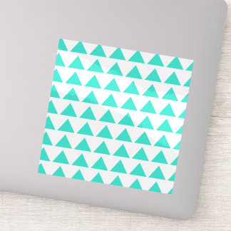 Moderne Geometrische Driehoek Patroon – Fris Turko Sticker