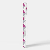 Moderne Geometrische Driehoek Patroon iPhone Case (Achterkant / Rechts)