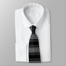 Moderne geometrische flair: Diamond Descent Stropd Stropdas
