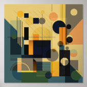 Moderne geometrische folie prints (Voorkant)