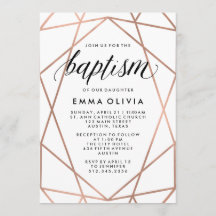 Moderne geometrische gegevens over de witte doop