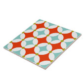 Moderne geometrische geometrische patroonkeramisch tegeltje (Zijkant)