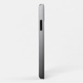 Moderne Geometrische Giraf, Zilver Grijs Case-Mate iPhone Case (Achterkant/rechts)